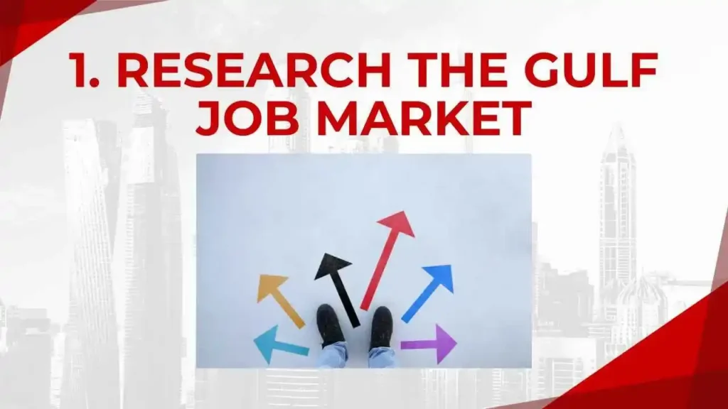 1. Research the Gulf Job Market