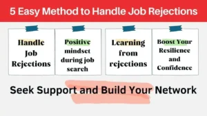 5 Easy Method to Handle Job Rejections