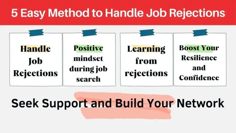 5 Easy Method to Handle Job Rejections