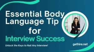 8 Essential Body Language Tips for Interview Success Ace Your Next Interview