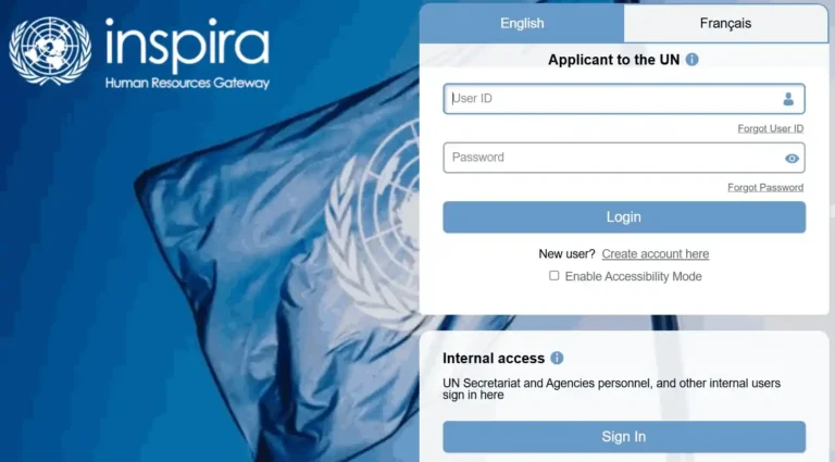inspira un jobs - login steps UN Jobs Portal