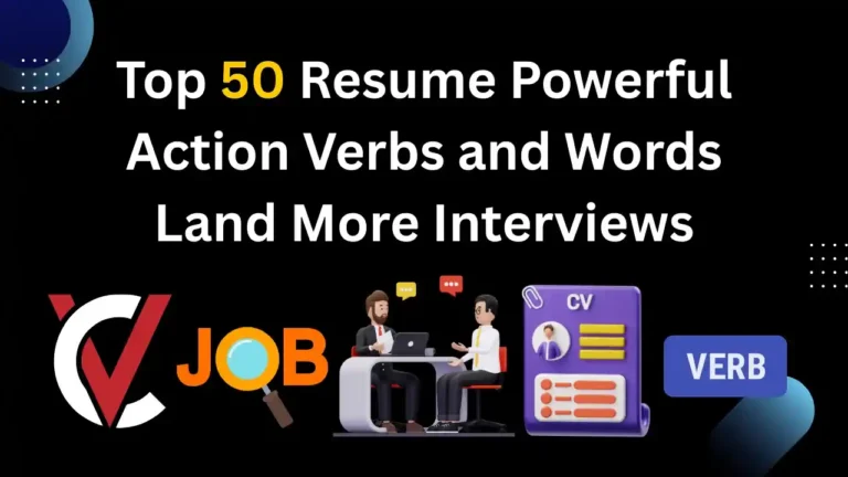 Top 50 Resume Powerful Action Verbs and Words to Land More Interviews